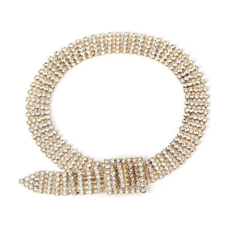 Joy Jewels Ras de cou Widen Crystal Doré